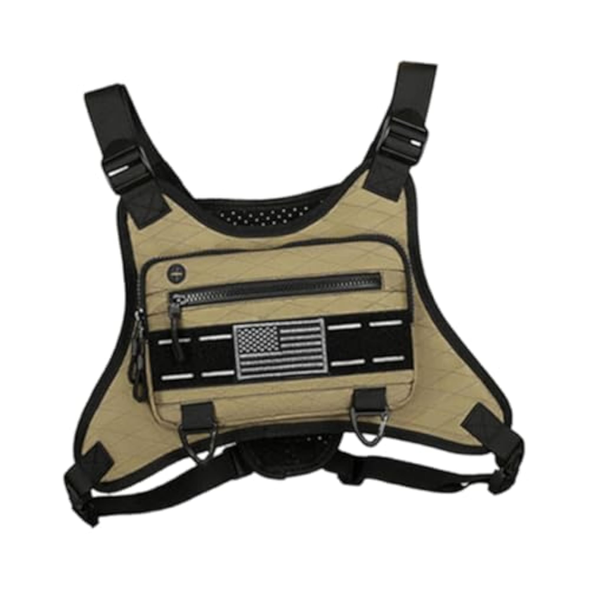 Outdoor Sports Chest Bag with Smooth Zipper